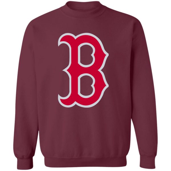 Boston Red Sox Baseball  Unisex Sizing Blend Material Crewneck Pullover Sweatshirt - Image 5