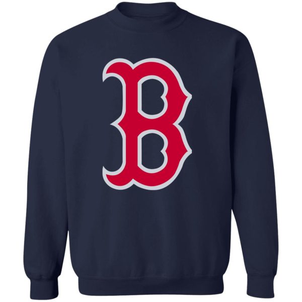 Boston Red Sox Baseball  Unisex Sizing Blend Material Crewneck Pullover Sweatshirt - Image 6