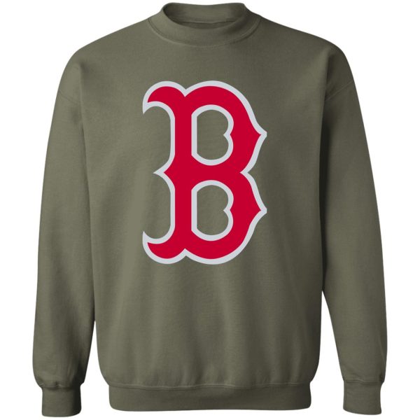 Boston Red Sox Baseball  Unisex Sizing Blend Material Crewneck Pullover Sweatshirt - Image 7