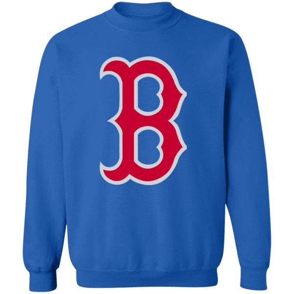 Boston Red Sox Baseball  Unisex Sizing Blend Material Crewneck Pullover Sweatshirt - Image 9