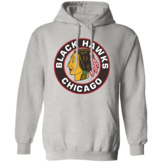 Chicago Blackhawks Ice hockey Unisex Sizing Blend Material Pullover Hoodie