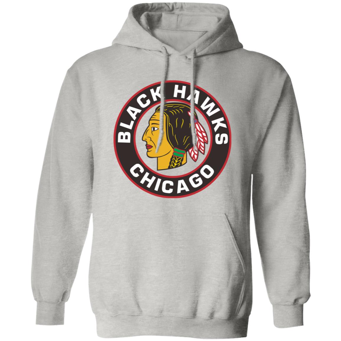 Chicago Blackhawks Ice hockey Unisex Sizing Blend Material Pullover Hoodie