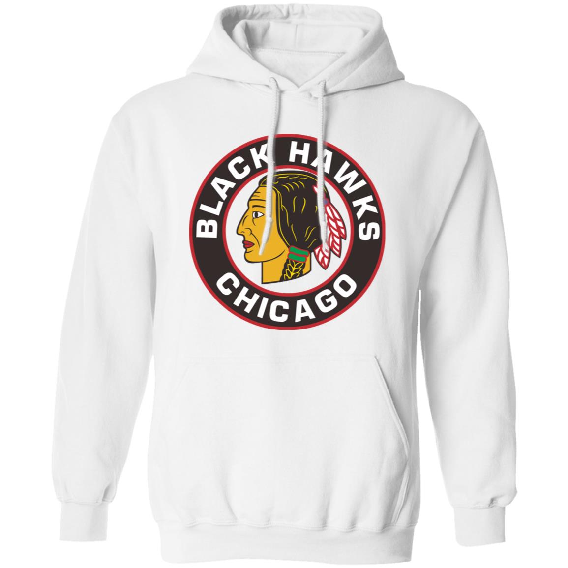 Chicago Blackhawks Ice hockey Unisex Sizing Blend Material Pullover Hoodie - Image 3