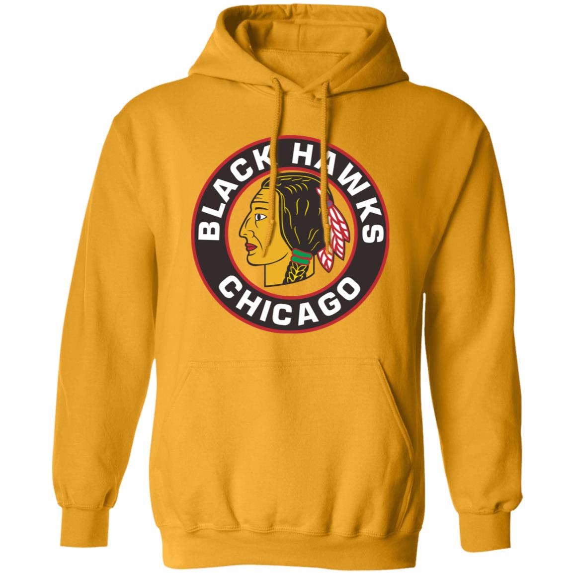 Chicago Blackhawks Ice hockey Unisex Sizing Blend Material Pullover Hoodie - Image 6