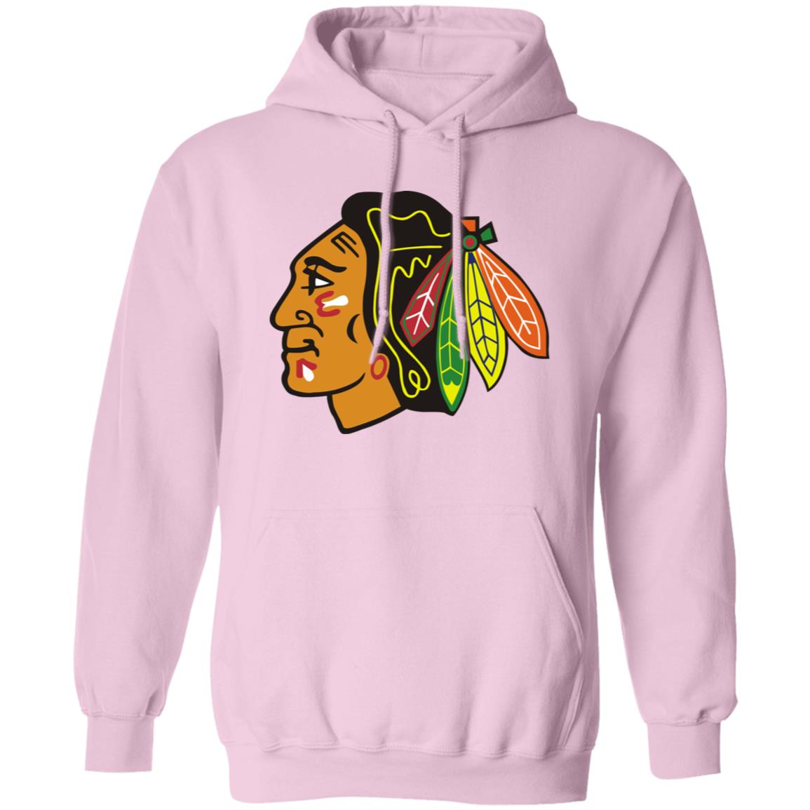 Chicago Blackhawks Ice hockey Unisex Sizing Blend Material Pullover Hoodie - Image 7