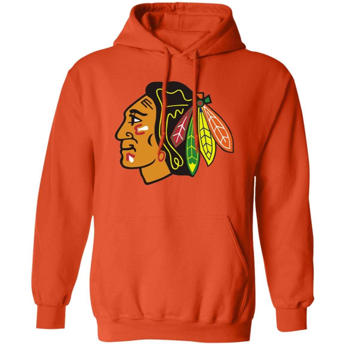 Chicago Blackhawks Ice hockey Unisex Sizing Blend Material Pullover Hoodie - Image 10