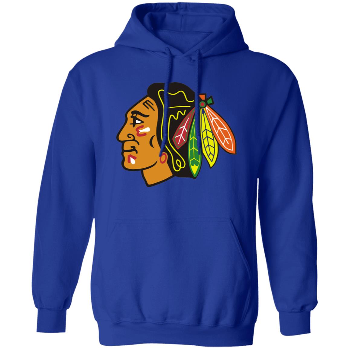 Chicago Blackhawks Ice hockey Unisex Sizing Blend Material Pullover Hoodie - Image 12
