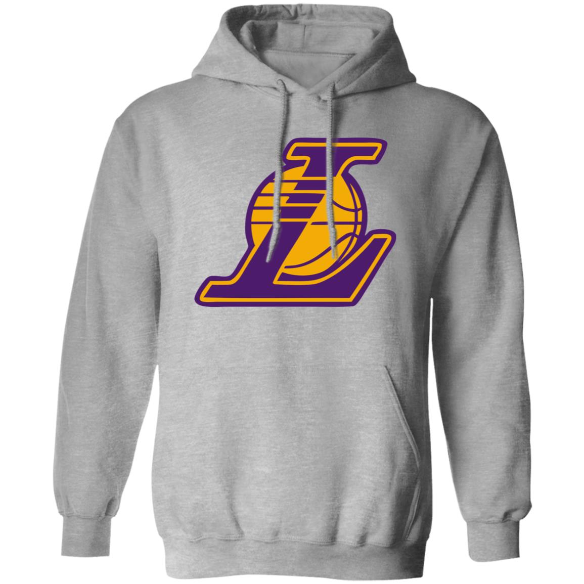 Los Angeles Lakers Basketball Unisex Sizing Blend Material Pullover Hoodie - Image 2