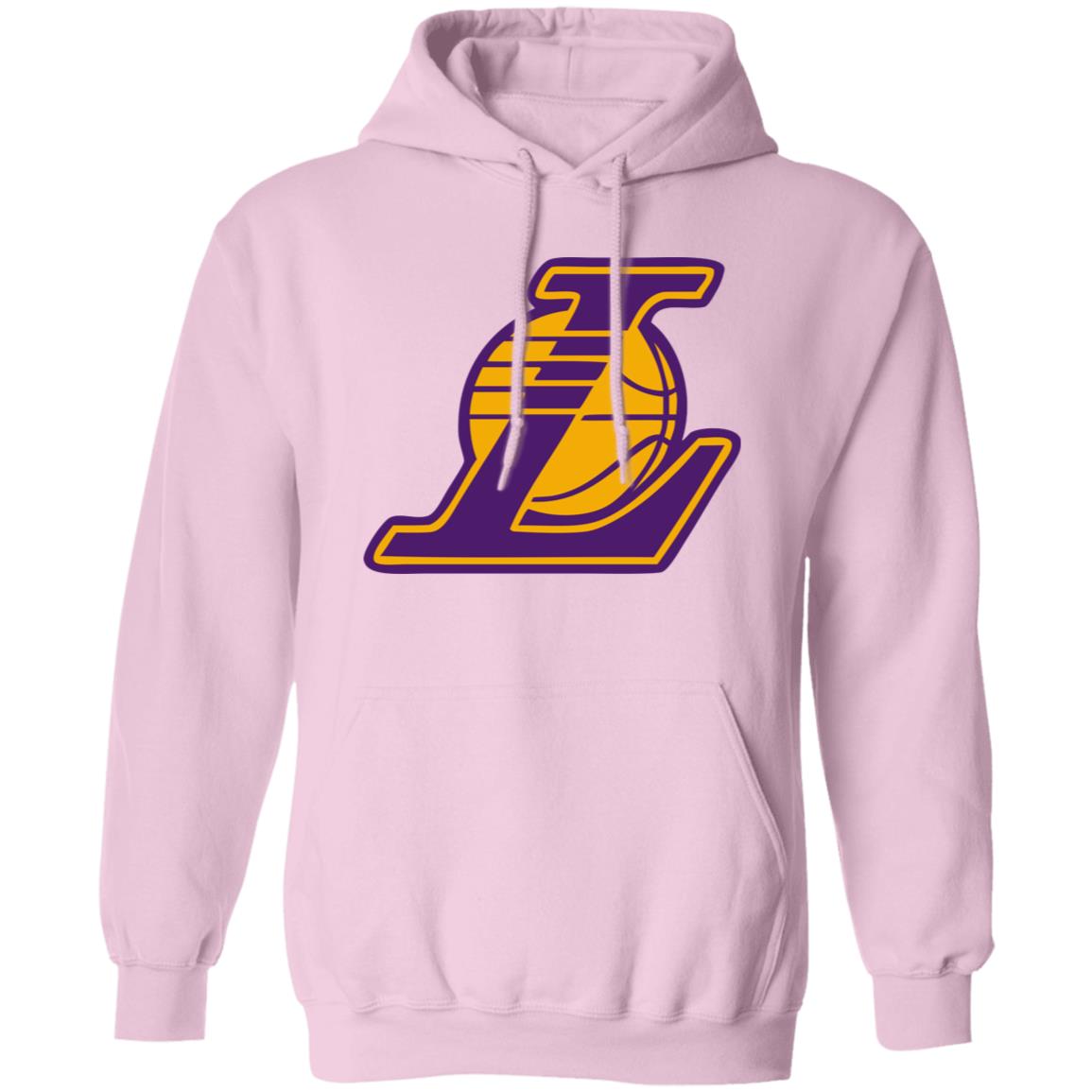 Los Angeles Lakers Basketball Unisex Sizing Blend Material Pullover Hoodie - Image 7