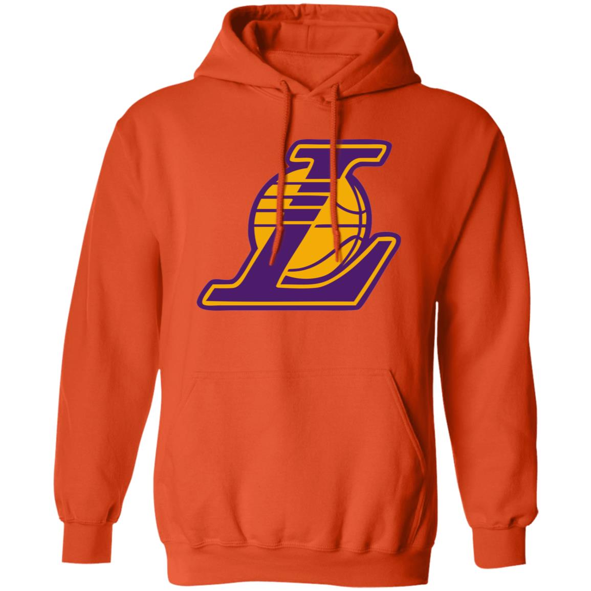 Los Angeles Lakers Basketball Unisex Sizing Blend Material Pullover Hoodie - Image 10