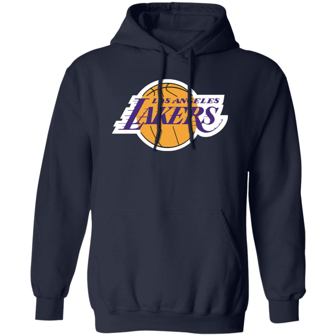 Los Angeles Lakers Basketball Unisex Sizing Blend Material Pullover Hoodie - Image 5