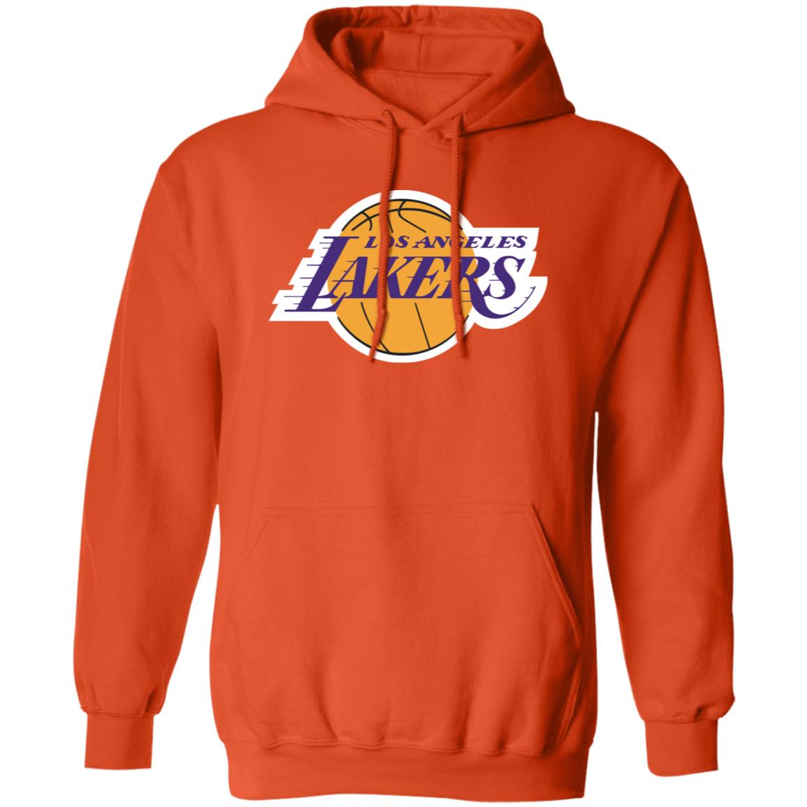 Los Angeles Lakers Basketball Unisex Sizing Blend Material Pullover Hoodie - Image 10