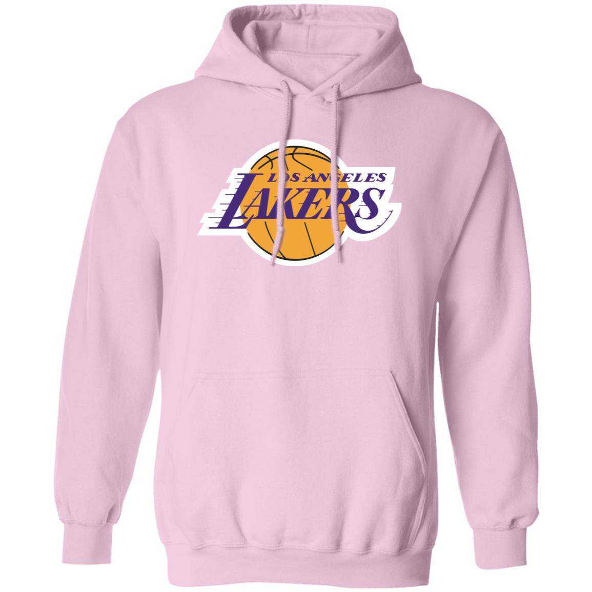 Los Angeles Lakers Basketball Unisex Sizing Blend Material Pullover Hoodie - Image 7