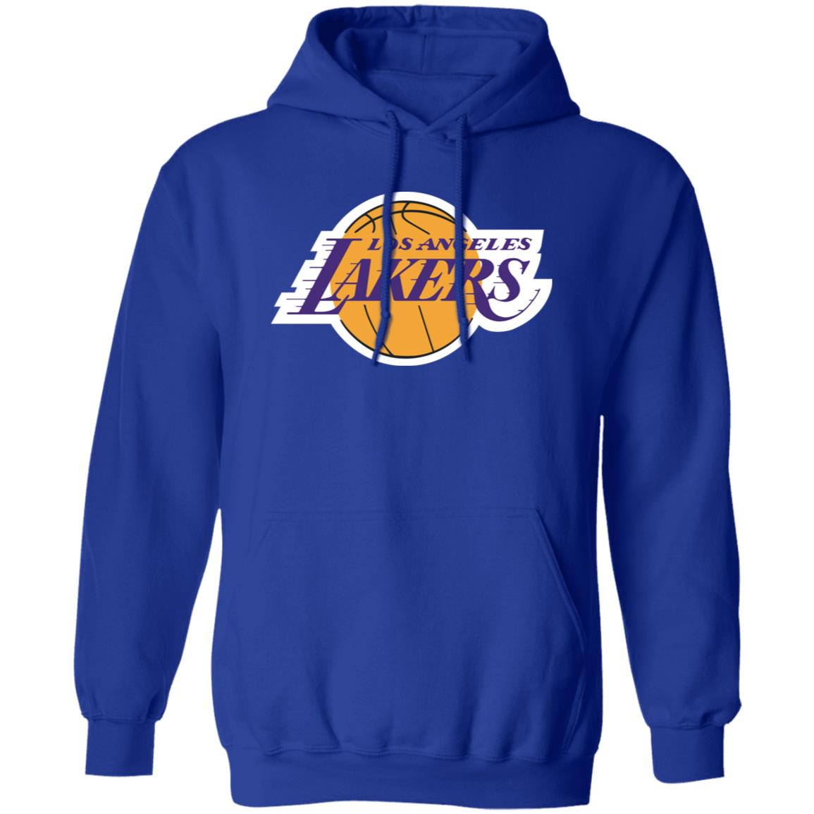 Los Angeles Lakers Basketball Unisex Sizing Blend Material Pullover Hoodie - Image 12