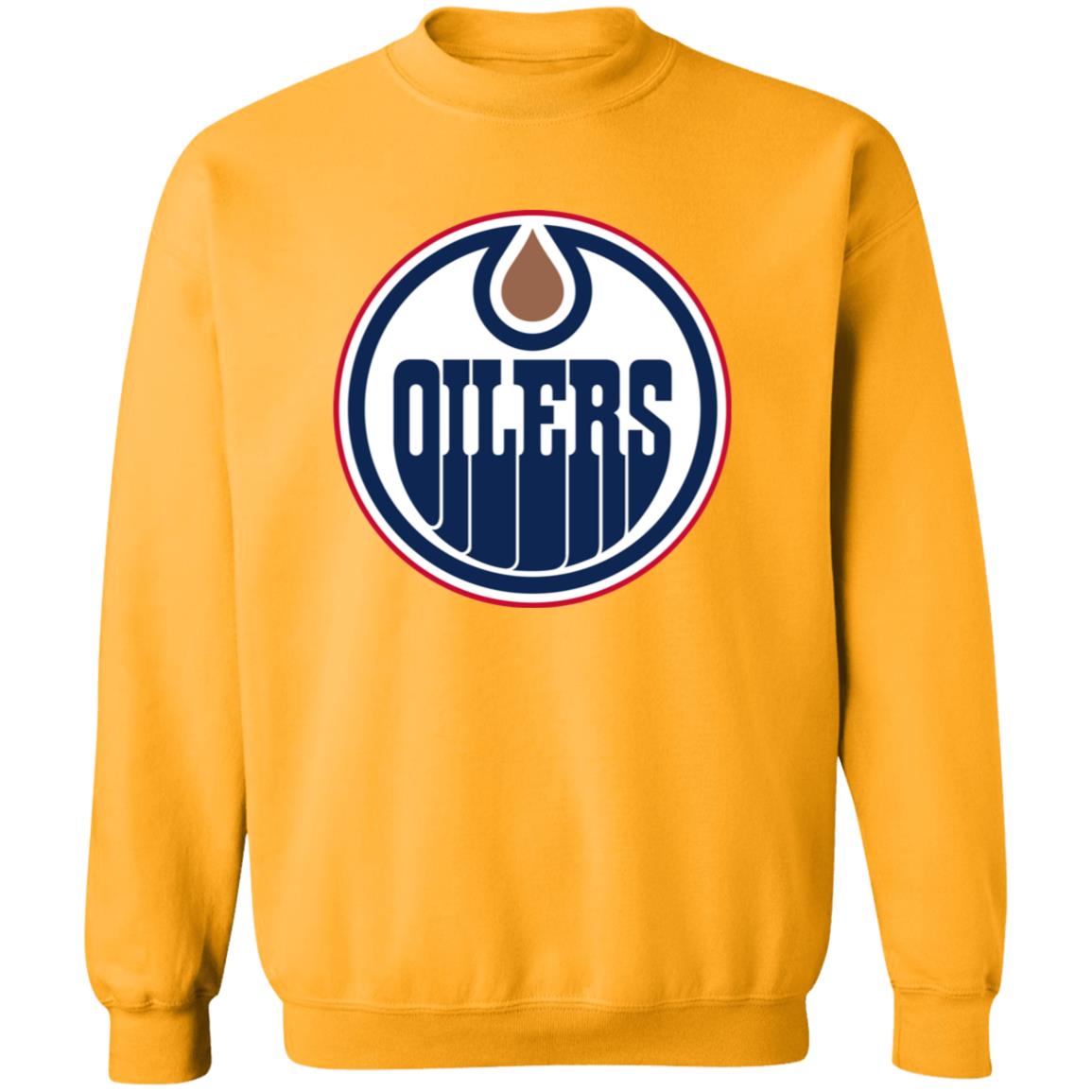 Edmonton Oilers Ice hockey Unisex Sizing Blend Material Crewneck Pullover Sweatshirt - Image 10