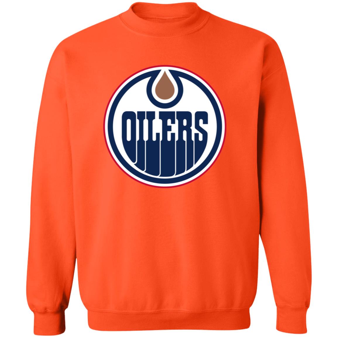 Edmonton Oilers Ice hockey Unisex Sizing Blend Material Crewneck Pullover Sweatshirt - Image 12