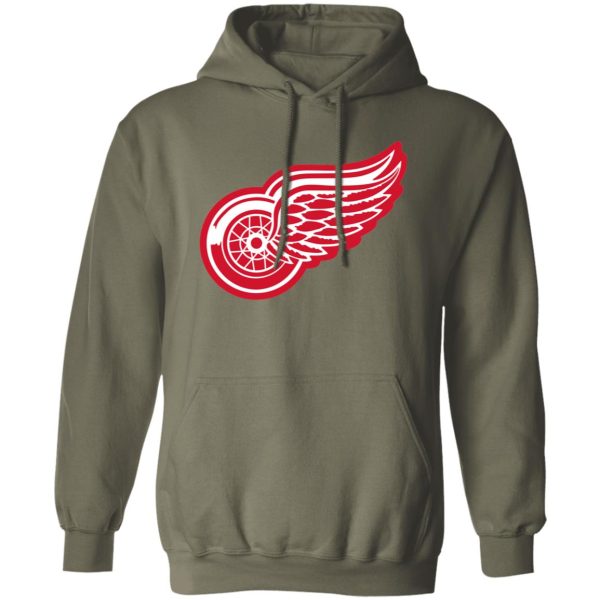 Detroit Red Wings Ice hockey Unisex Sizing Blend Material Pullover Hoodie - Image 9