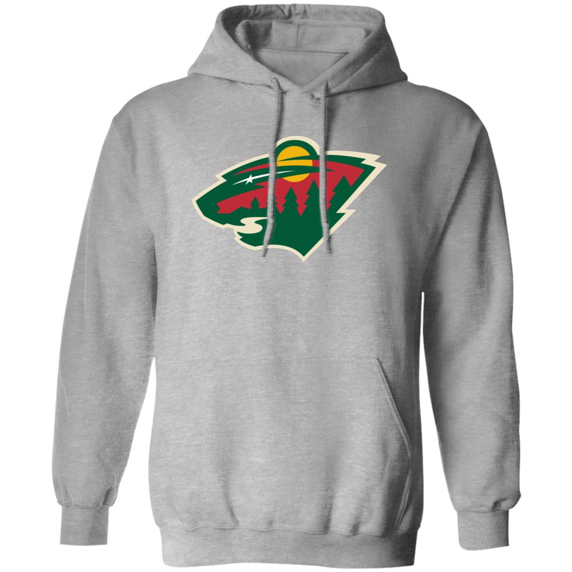 Minnesota Wild Ice hockey Unisex Sizing Blend Material Pullover Hoodie - Image 2
