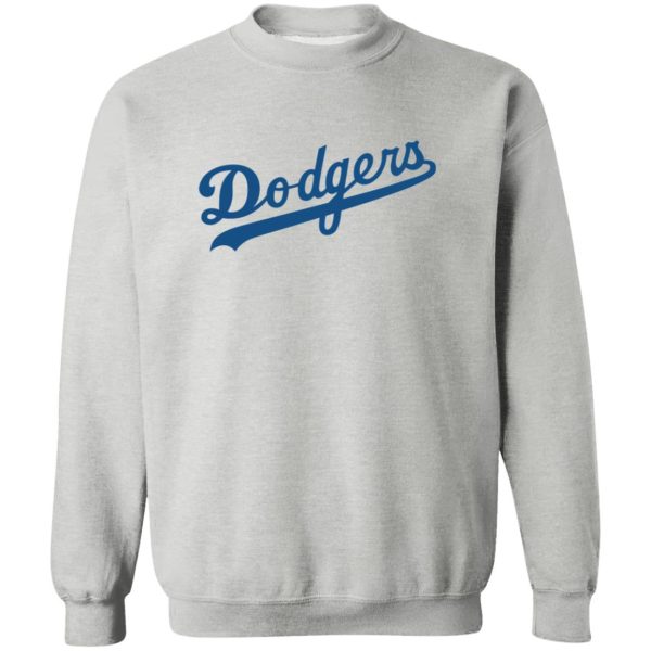 Los Angeles Dodgers  Baseball Unisex Sizing Blend Material Crewneck Pullover Sweatshirt - Image 2