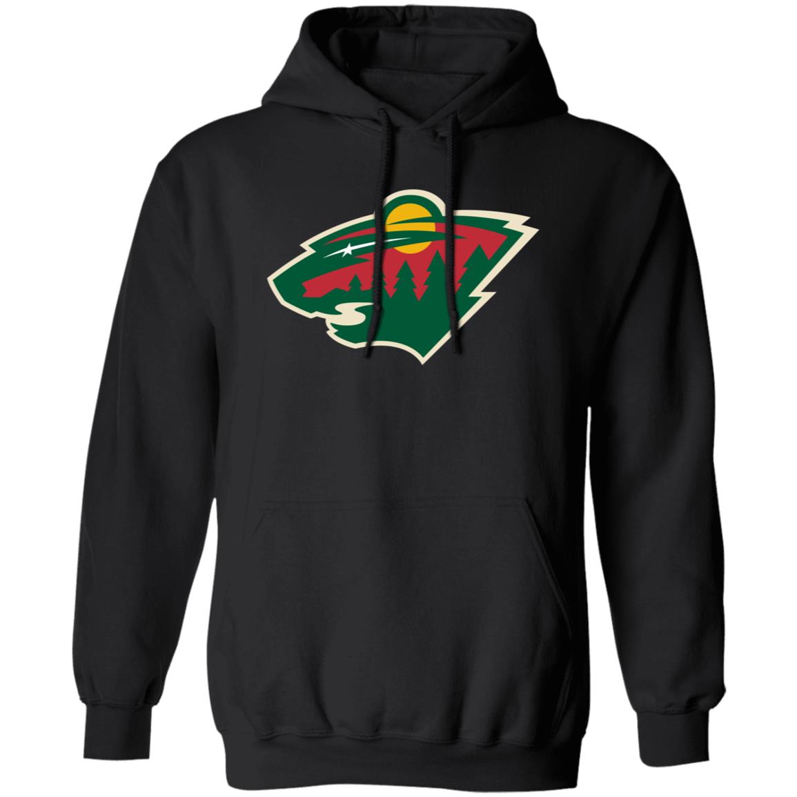 Minnesota Wild Ice hockey Unisex Sizing Blend Material Pullover Hoodie - Image 4