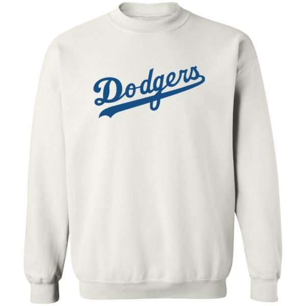 Los Angeles Dodgers  Baseball Unisex Sizing Blend Material Crewneck Pullover Sweatshirt - Image 3