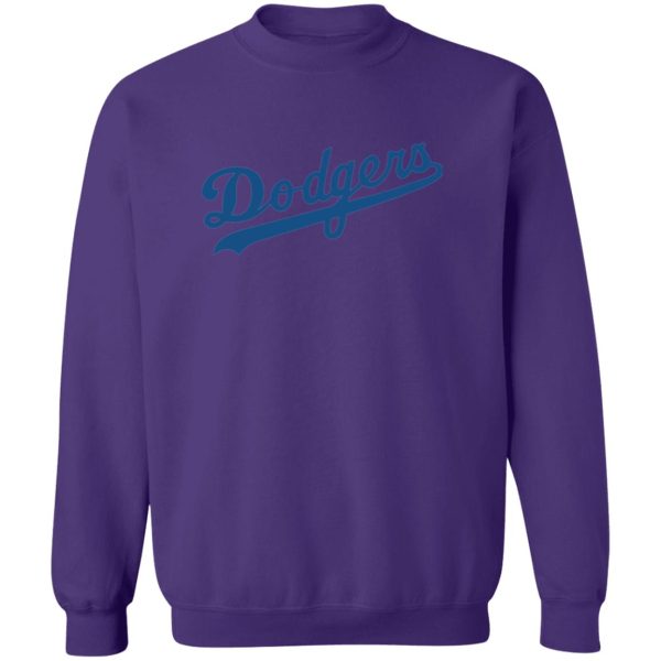 Los Angeles Dodgers  Baseball Unisex Sizing Blend Material Crewneck Pullover Sweatshirt - Image 6