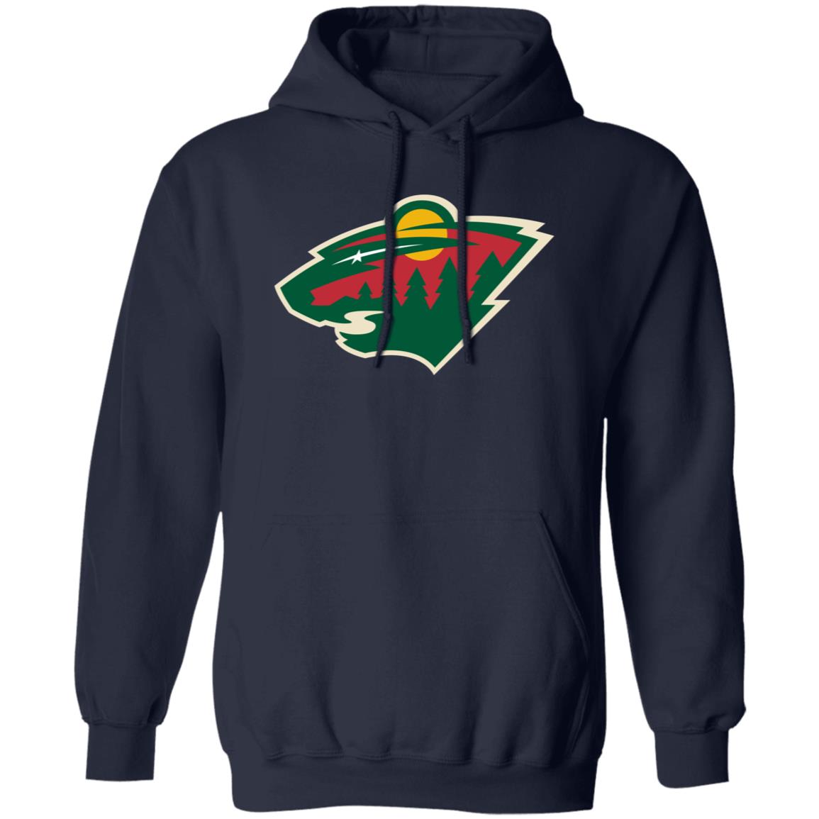 Minnesota Wild Ice hockey Unisex Sizing Blend Material Pullover Hoodie - Image 5