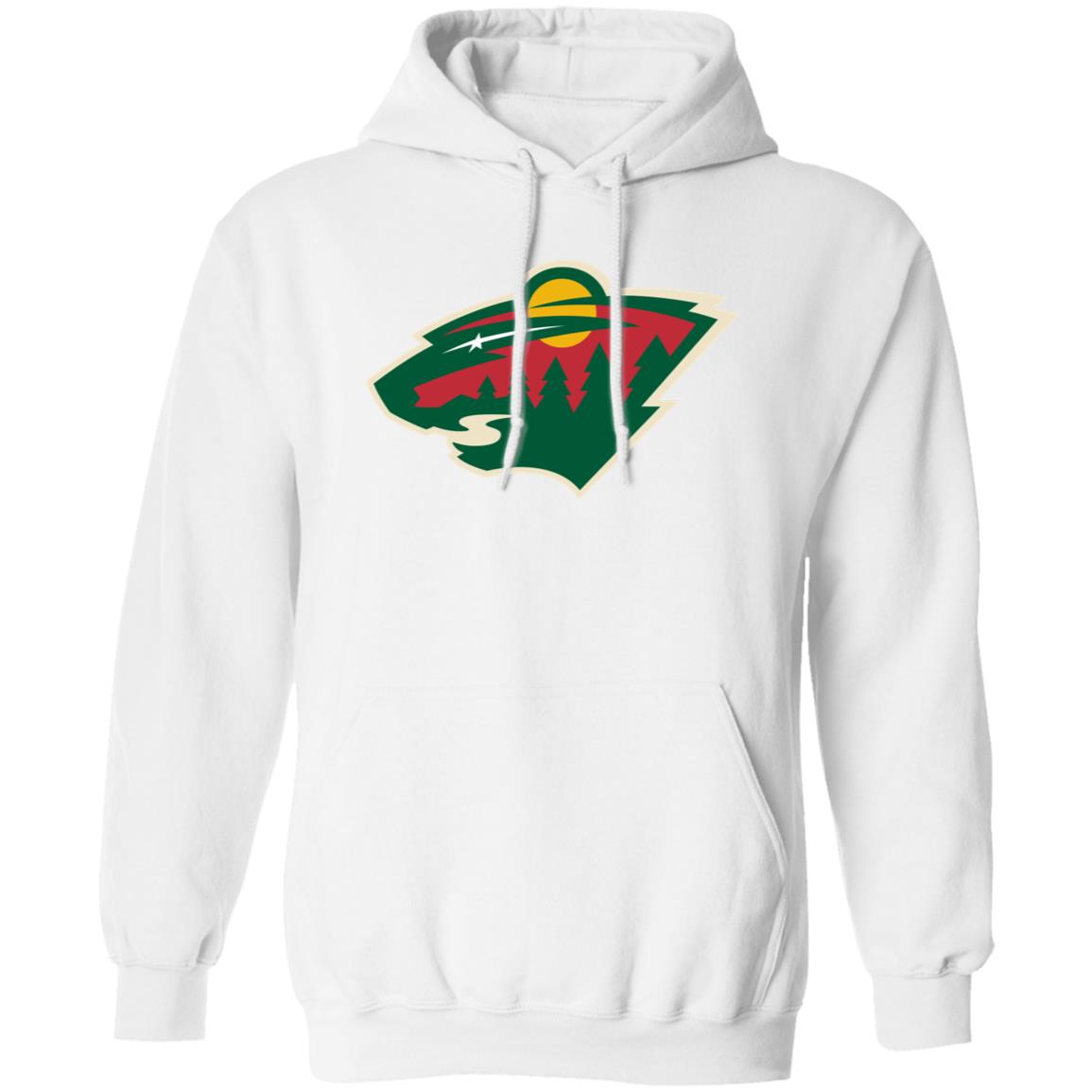 Minnesota Wild Ice hockey Unisex Sizing Blend Material Pullover Hoodie - Image 3
