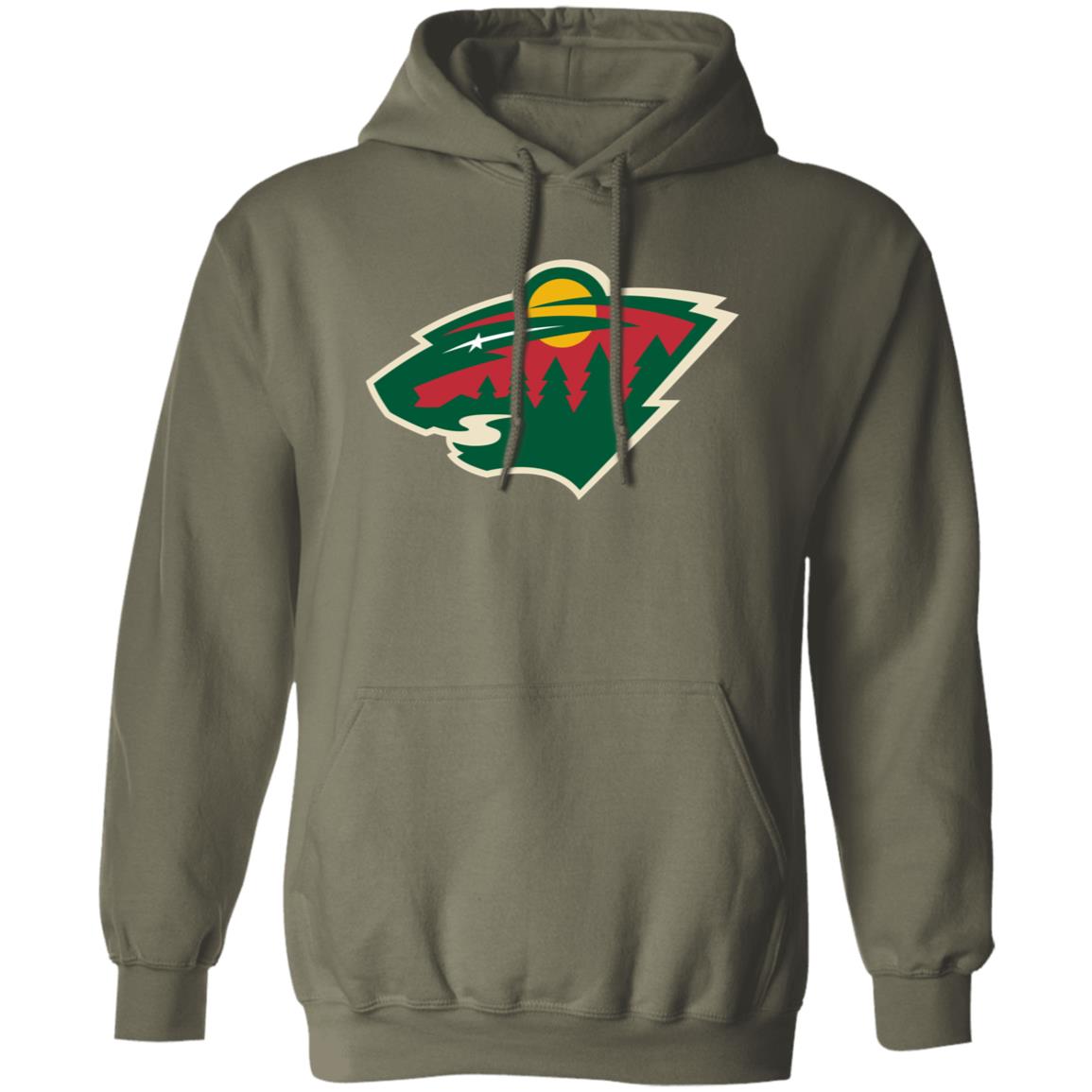 Minnesota Wild Ice hockey Unisex Sizing Blend Material Pullover Hoodie - Image 9