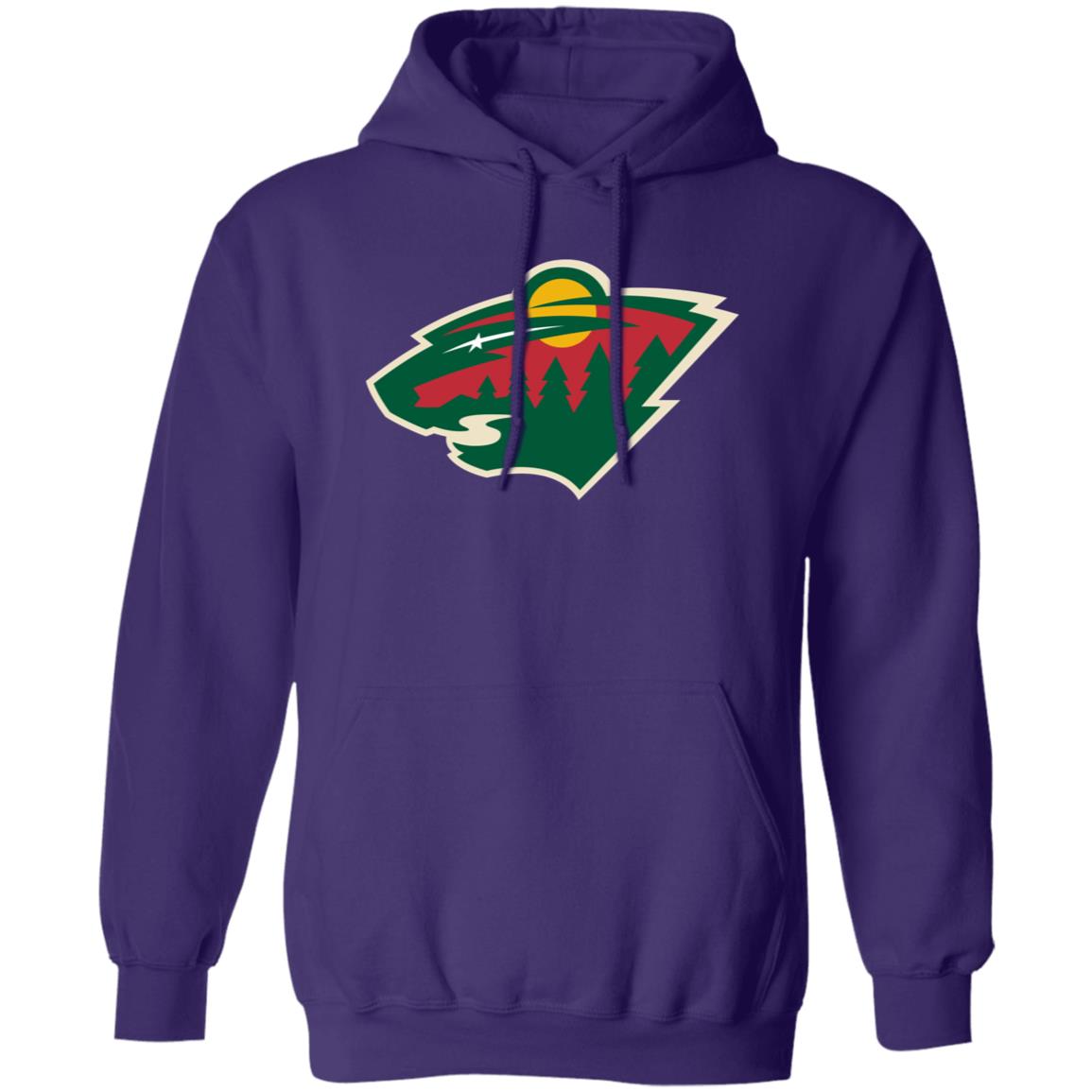 Minnesota Wild Ice hockey Unisex Sizing Blend Material Pullover Hoodie - Image 11