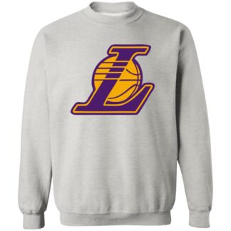 Los Angeles Lakers Basketball  Unisex Sizing Blend Material Crewneck Pullover Sweatshirt