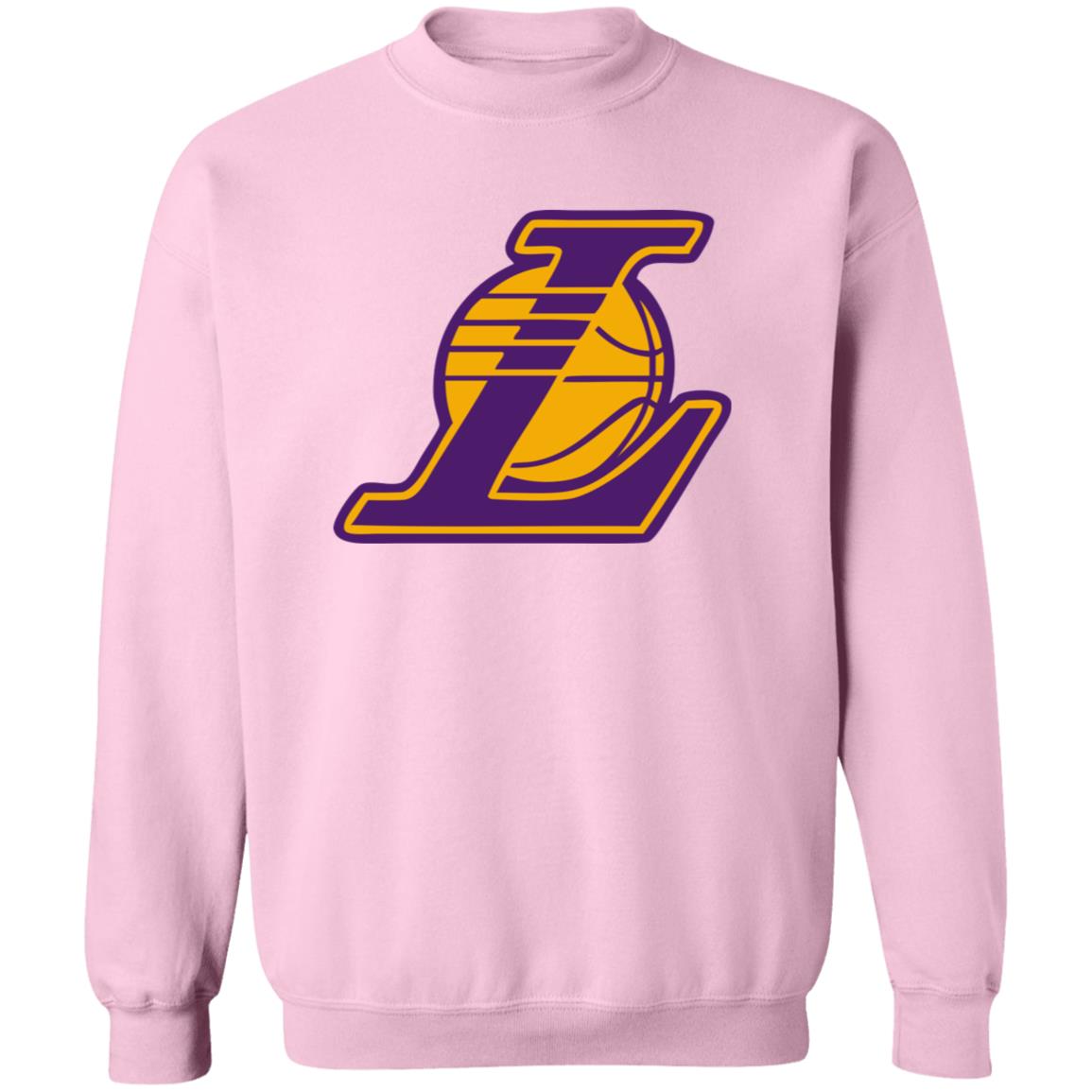 Los Angeles Lakers Basketball Unisex Sizing Blend Material Crewneck Pullover Sweatshirt - Image 8