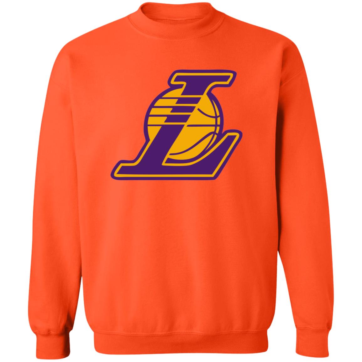 Los Angeles Lakers Basketball Unisex Sizing Blend Material Crewneck Pullover Sweatshirt - Image 12