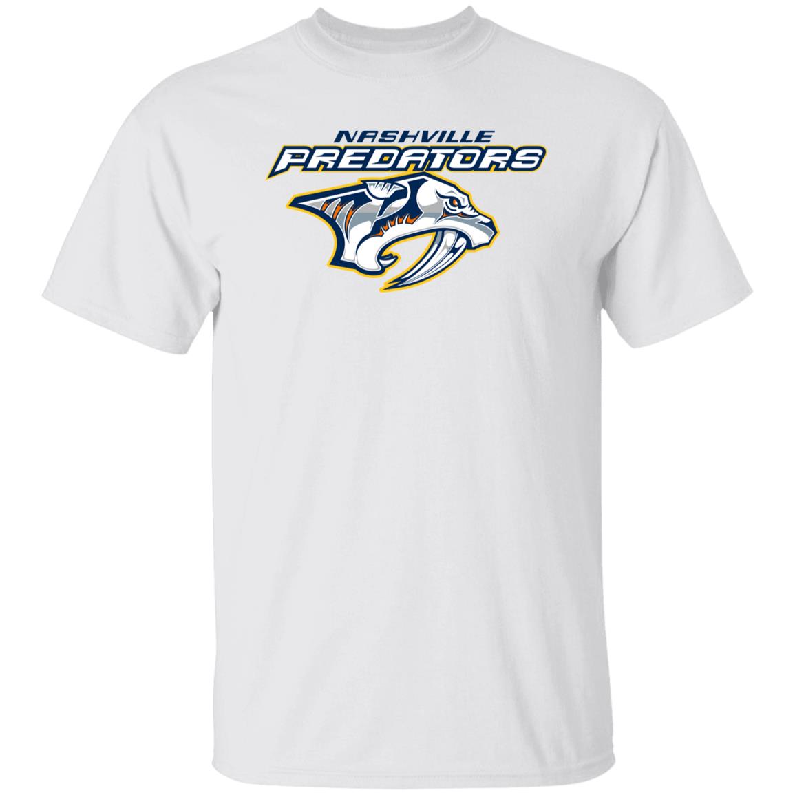 Nashville Predators Ice hockey Unisex Cotton. T-Shirt