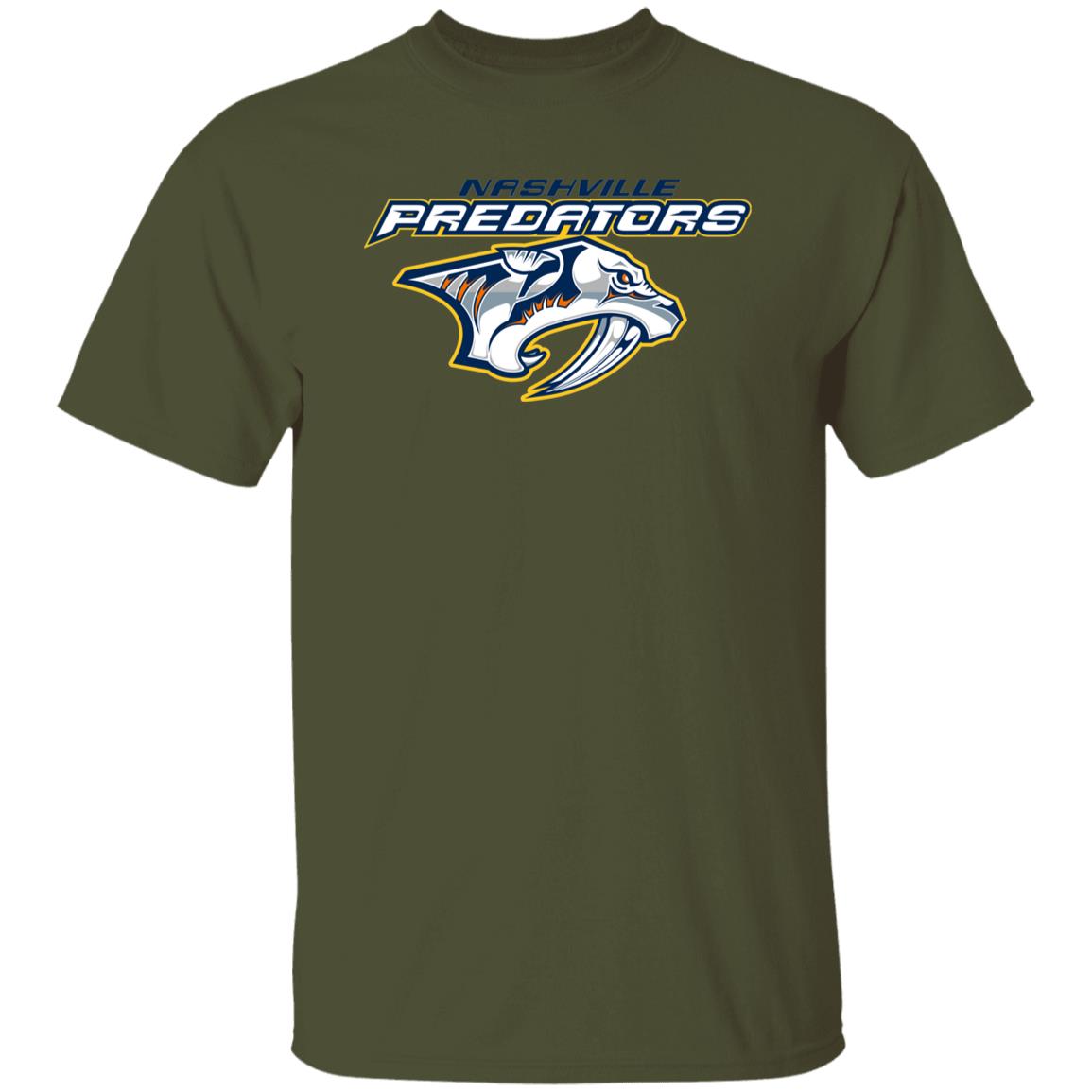 Nashville Predators Ice hockey Unisex Cotton. T-Shirt - Image 2