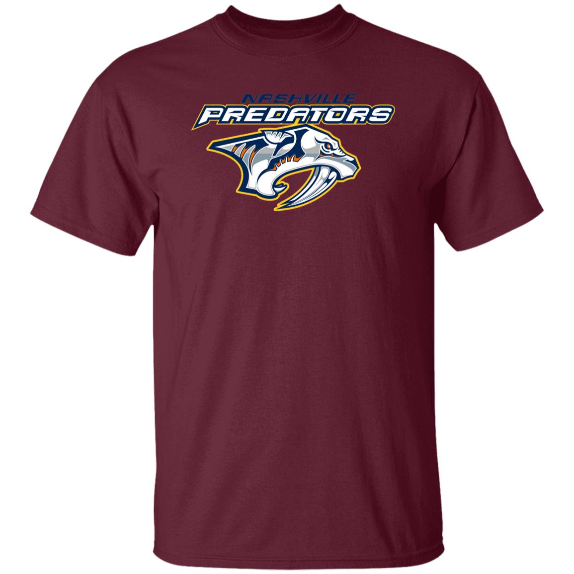 Nashville Predators Ice hockey Unisex Cotton. T-Shirt - Image 6