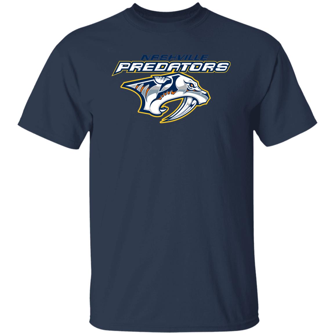 Nashville Predators Ice hockey Unisex Cotton. T-Shirt - Image 7