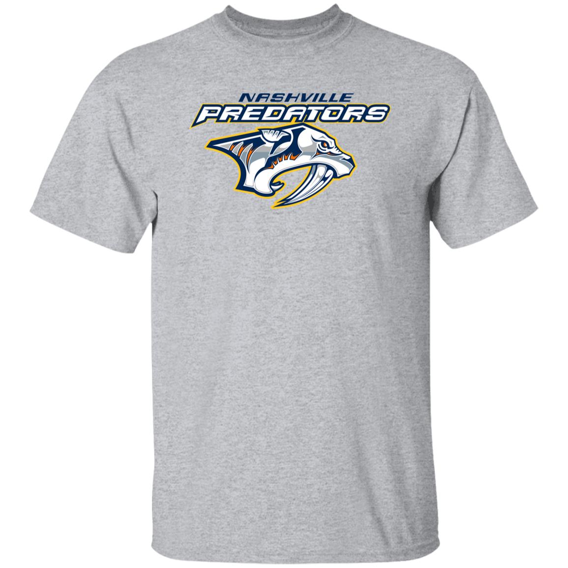 Nashville Predators Ice hockey Unisex Cotton. T-Shirt - Image 11