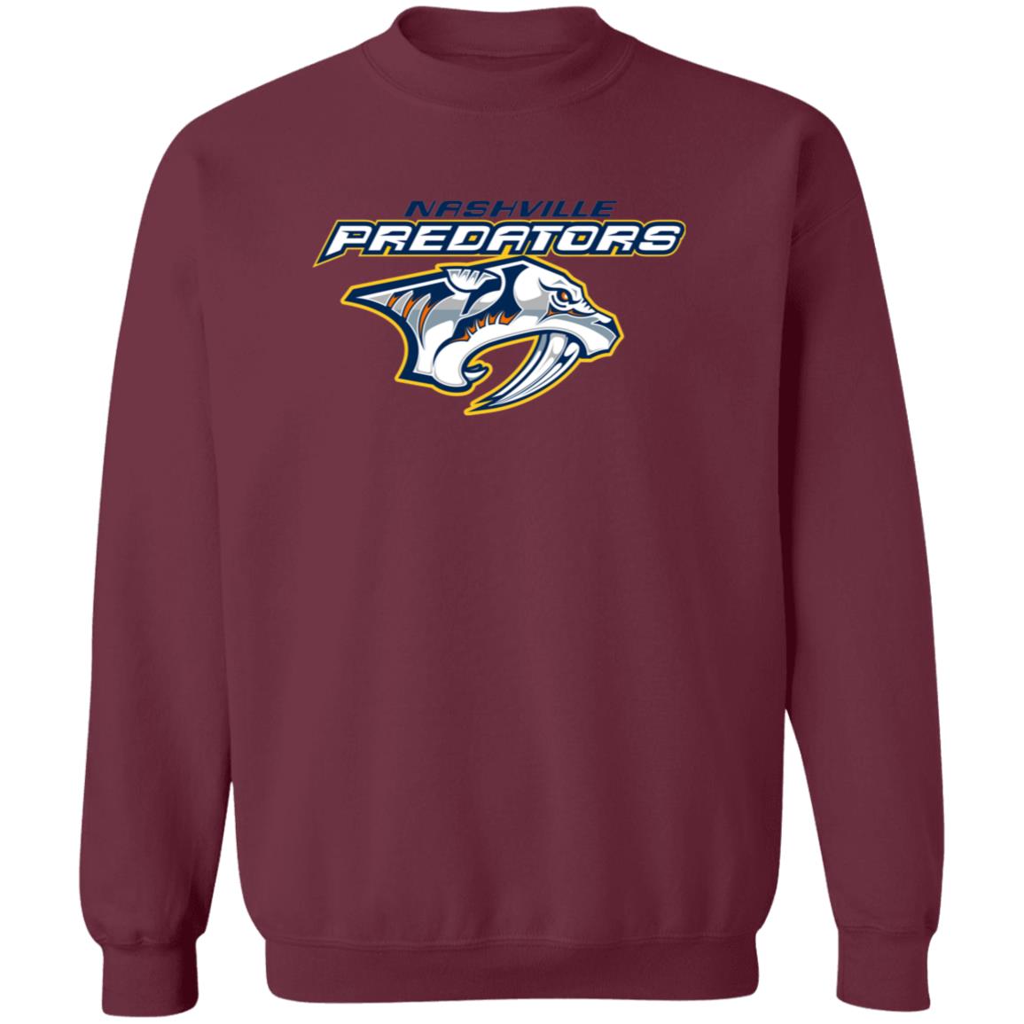Nashville Predators Ice hockey Unisex Sizing Blend Material Crewneck Pullover Sweatshirt - Image 5