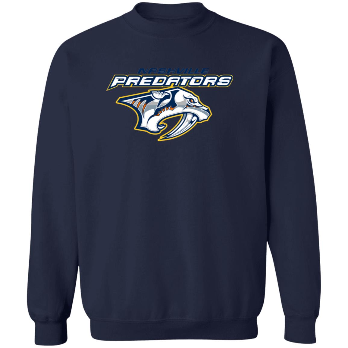 Nashville Predators Ice hockey Unisex Sizing Blend Material Crewneck Pullover Sweatshirt - Image 6