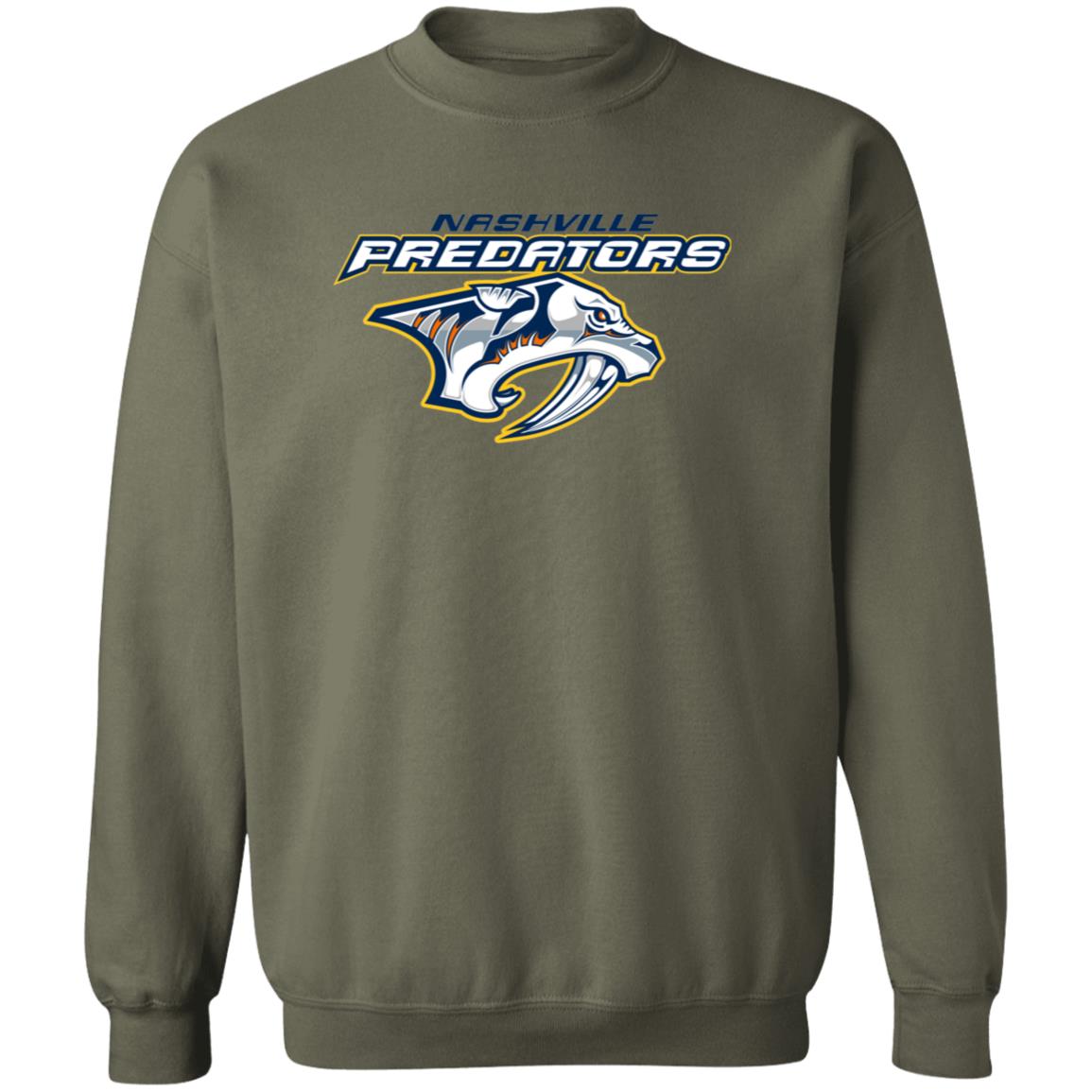 Nashville Predators Ice hockey Unisex Sizing Blend Material Crewneck Pullover Sweatshirt - Image 7