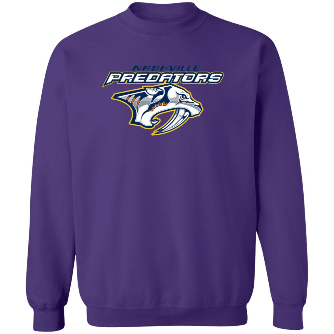 Nashville Predators Ice hockey Unisex Sizing Blend Material Crewneck Pullover Sweatshirt - Image 11