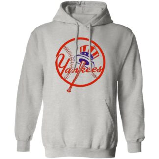 New York Yankees Baseball  Unisex Sizing Blend Material Pullover Hoodie