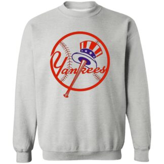New York Yankees Baseball Unisex Sizing Blend Material Crewneck Pullover Sweatshirt