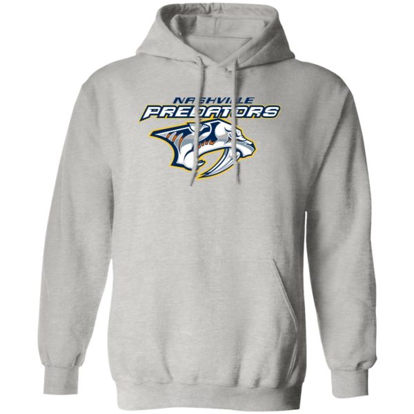 Nashville Predators Ice hockey  Unisex Sizing Blend Material Pullover Hoodie