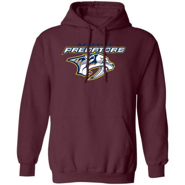 Nashville Predators Ice hockey  Unisex Sizing Blend Material Pullover Hoodie - Image 8