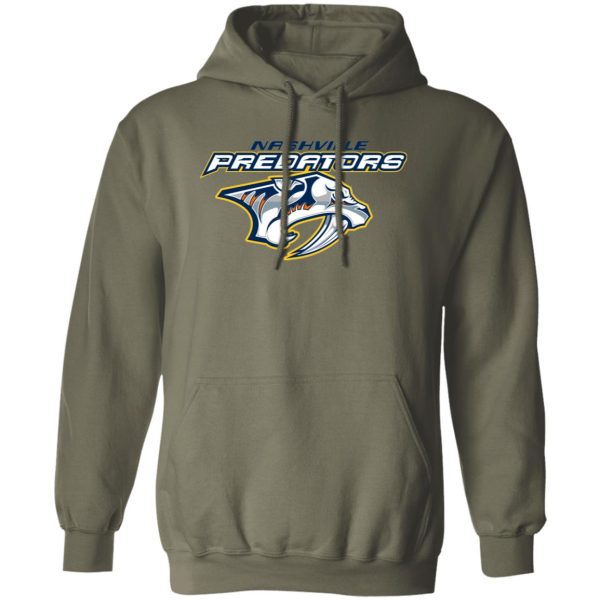 Nashville Predators Ice hockey  Unisex Sizing Blend Material Pullover Hoodie - Image 9