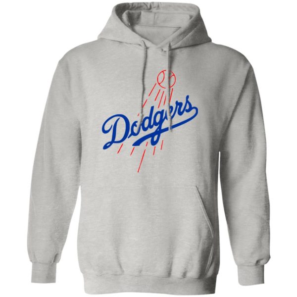 Los Angeles Dodgers  Baseball Unisex Sizing Blend Material Pullover Hoodie