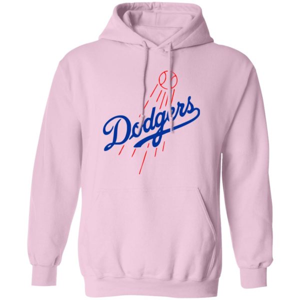 Los Angeles Dodgers  Baseball Unisex Sizing Blend Material Pullover Hoodie - Image 5