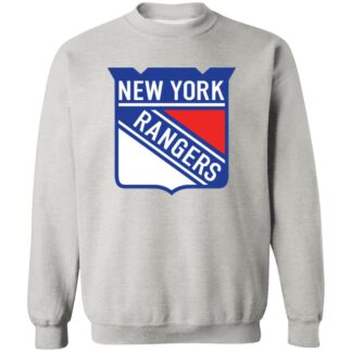New York Rangers Ice hockey Unisex Sizing Blend Material Crewneck Pullover Sweatshirt